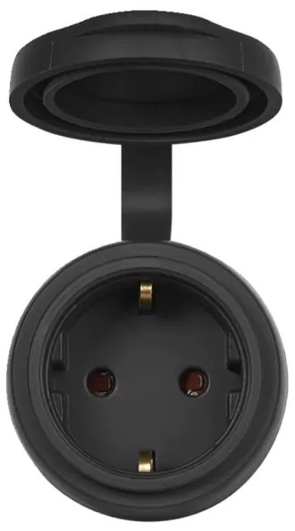 Ledvance - Presa intelligente da esterno SMART+ 3680W/230V/Tipo F/SCHUKO 16A IP44 nero