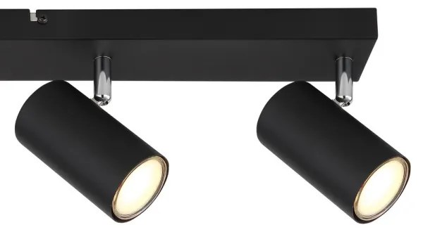 Globo 57911-4B - Faretto ROBBY 4xGU10/35W/230V nero