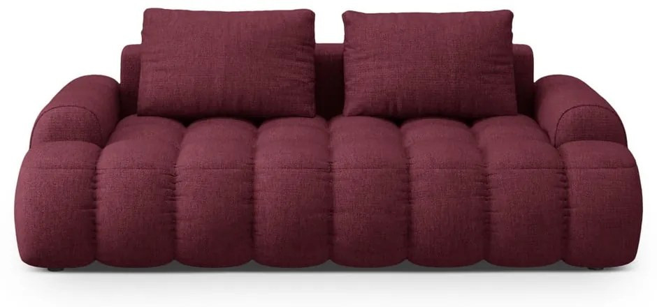Divano burgundy 200 cm Linz – Cosmopolitan Design