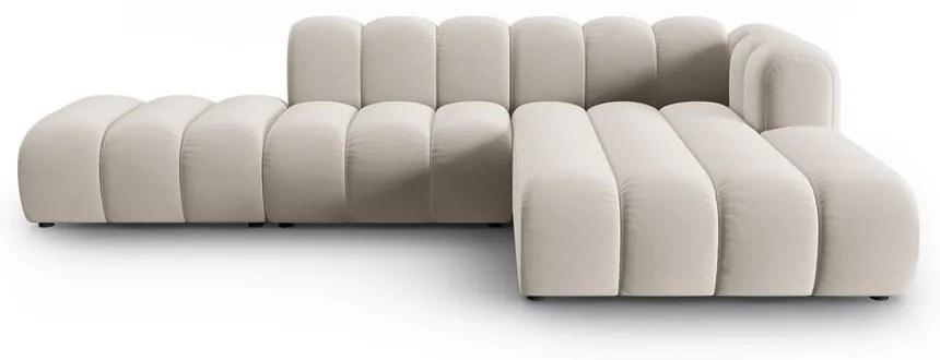 Divano angolare beige ad angolo destro Lupine - Micadoni Home