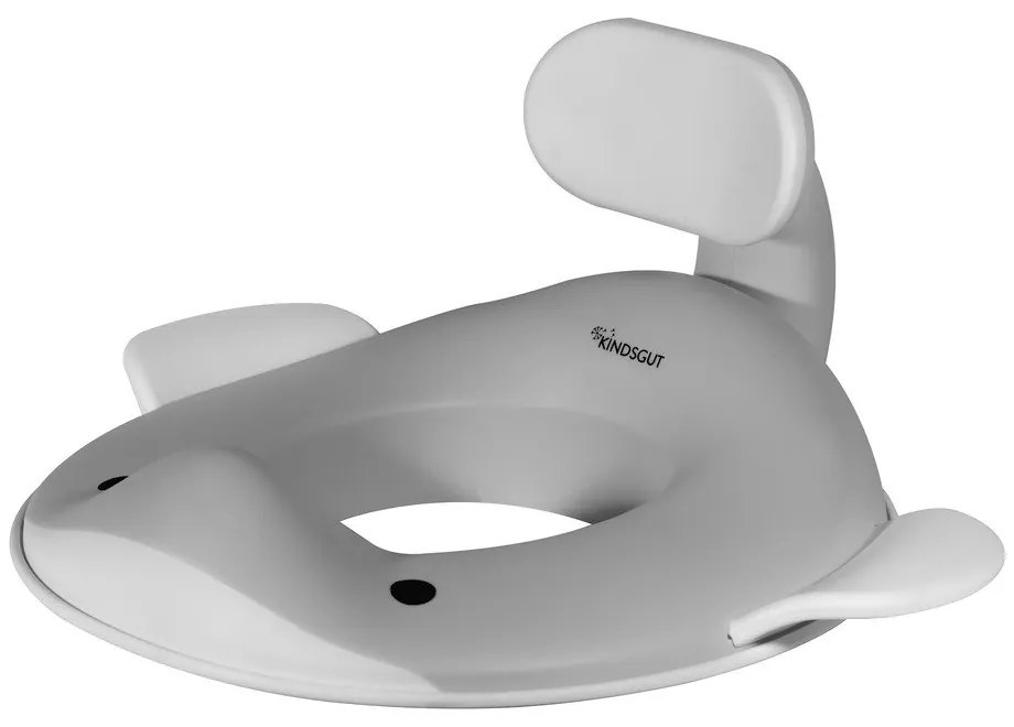 Riduttore wc per bambini grigio scuro Dark grey - Kindsgut