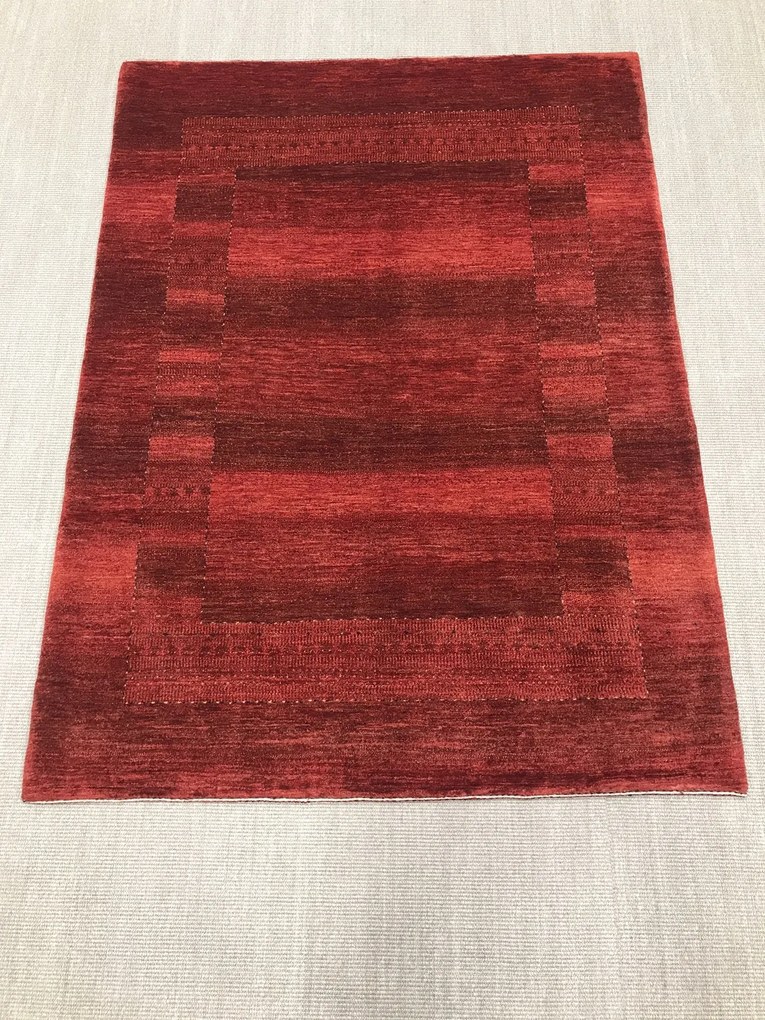 Loribaft Tappeto persiano 210x150 Rosso (Iran) Annodato A Mano