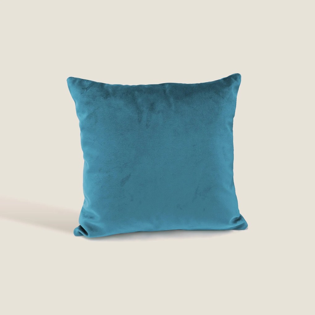 Velluto cuscini quadrati disponibile in diverse colorazioni in velluto impermeabile