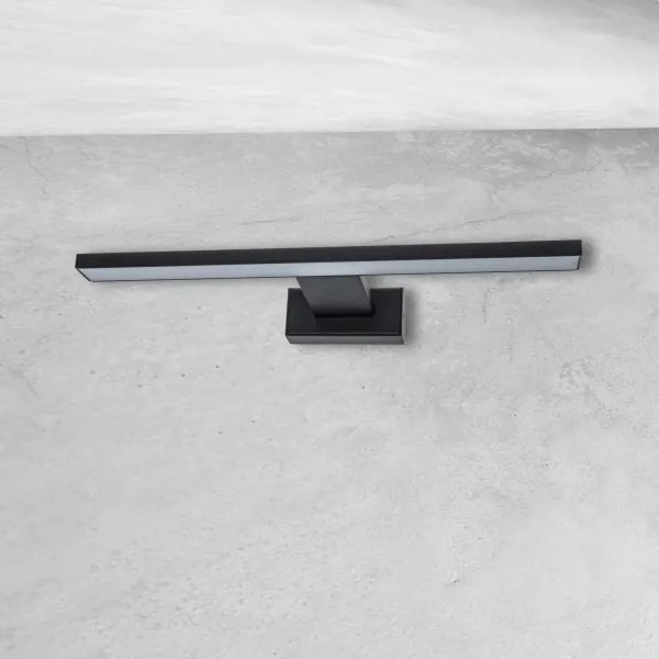 Applique da bagno SHINE LED/7W/230V 30 cm IP44 nero