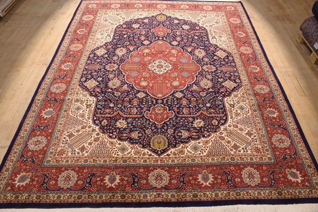 Tabriz Tappeto persiano 300x400 (Iran) Annodato A Mano