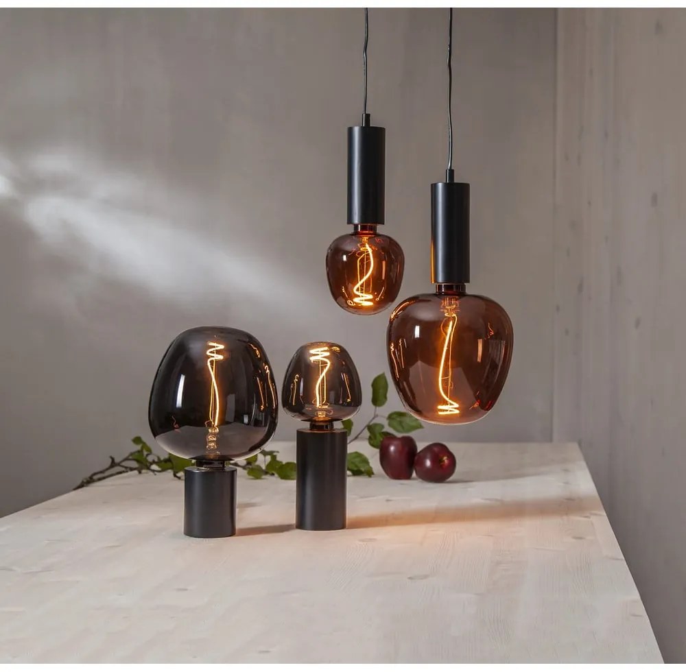 Lampadina decorativa a LED caldo E27, 2 W Black Apple - Star Trading