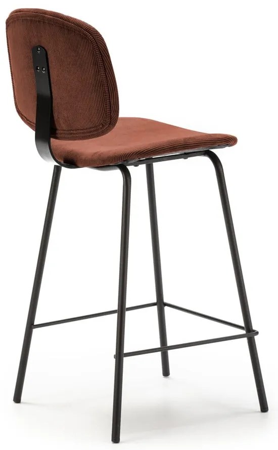 Set di 2 sgabelli da bar bordeaux (altezza seduta 64 cm) Arus - Marckeric