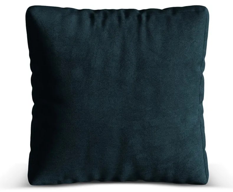 Cuscino per divano componibile blu scuro con rivestimento in velluto Martina – Micadoni
