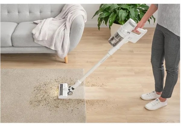 Sencor - Aspirapolvere a batteria 2in1 250W/2200 mAh bianco