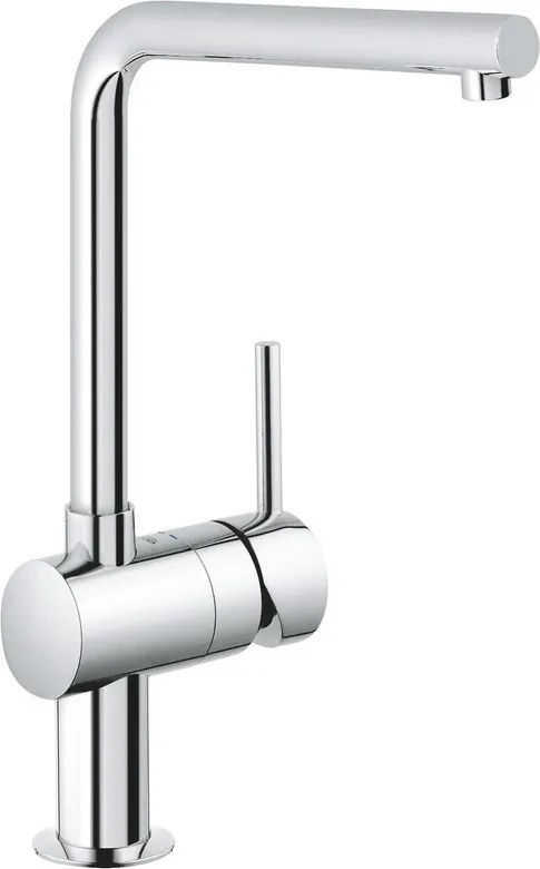 Rubinetto da cucina con doccetta a l Grohe Minta miscelatore cromo lucido GROHE
