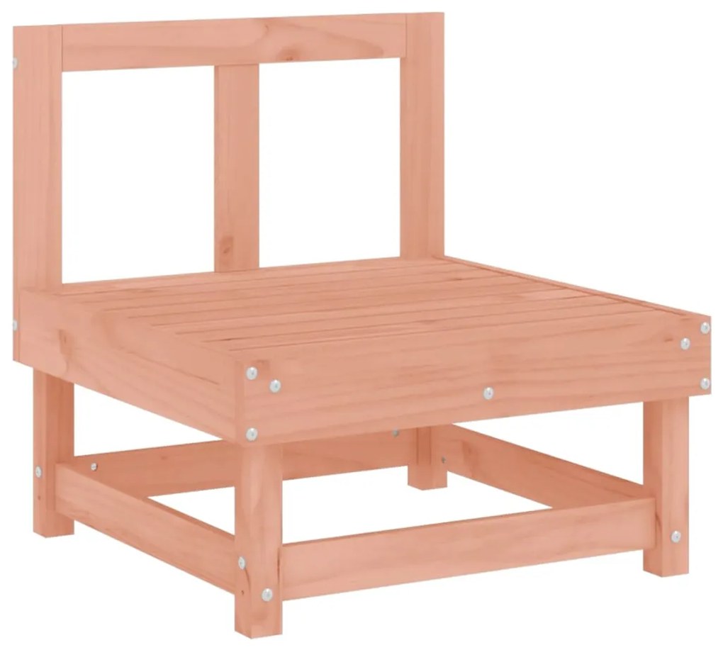 Set salotto da giardino 5 pz in legno massello di douglas
