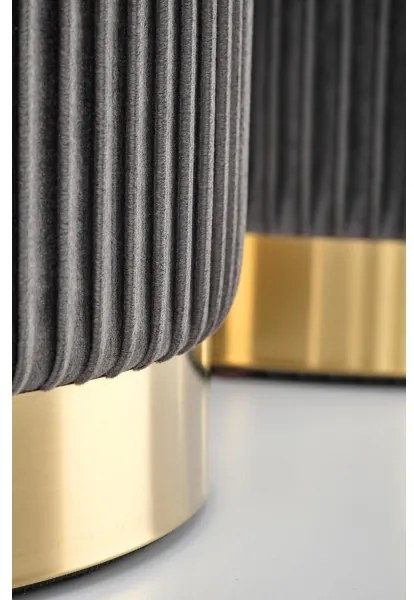 SET 2x Tabacco MONTY diametro 36/66 cm grigio/oro