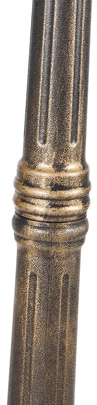 Lanterna smart oro antico 3 luci IP44 incl. Wifi ST64 - Capital