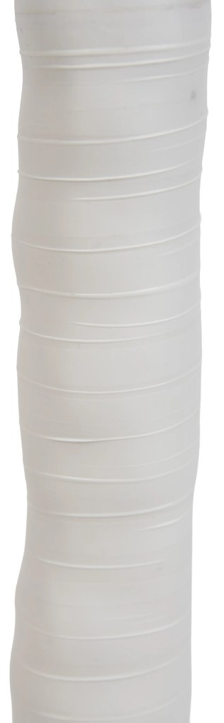 Albero di Natale luminoso da terra bianco 120 cm con LED e timer IP44 - Ki