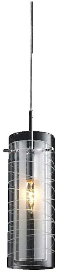 LUXERA 68000 - Lampadario a sospensione PALMIRA 1xE14/60W/230V