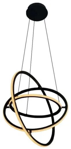 Lampadario a sospensione con filo LED dimmerabile LED/105W/230V 3000-6500K + telecomando