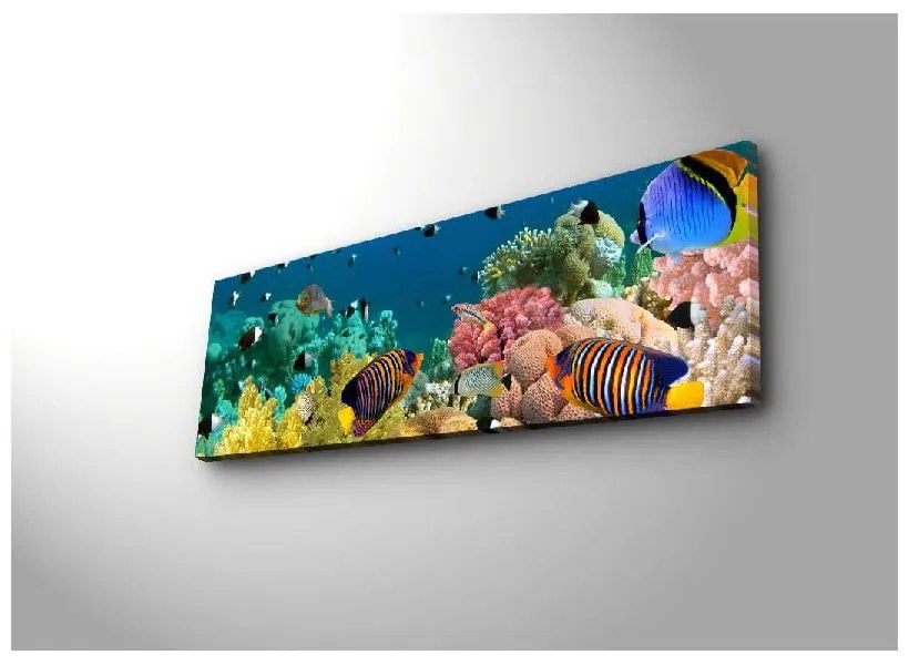 Quadro illuminato Mare, 90 x 30 cm - Wallity