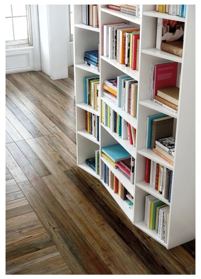 Libreria bianca 144x224 cm Valsa – TemaHome