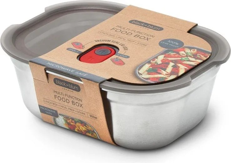 Contenitore sottovuoto per alimenti in acciaio inox – Black + Blum