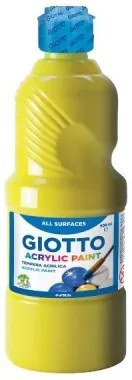 FLACONE 500ML TEMERA ACRILIC GIALLO