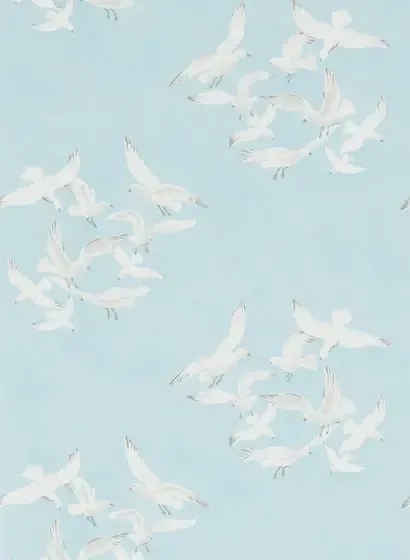 Sanderson Carta da parati Seagulls - Blue