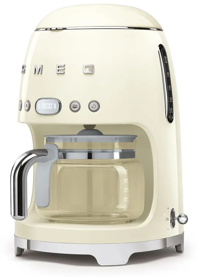 Macchina per caffè filtro bianco crema 50's Retro Style - SMEG