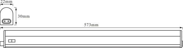 Osram - Lampada LED sottopensile BATTEN LED/8W/230V 3000K