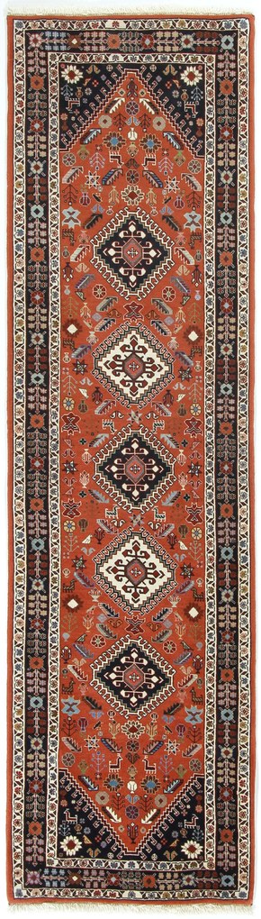 Gashghai Tappeto persiano 250x70 (Iran) Annodato A Mano