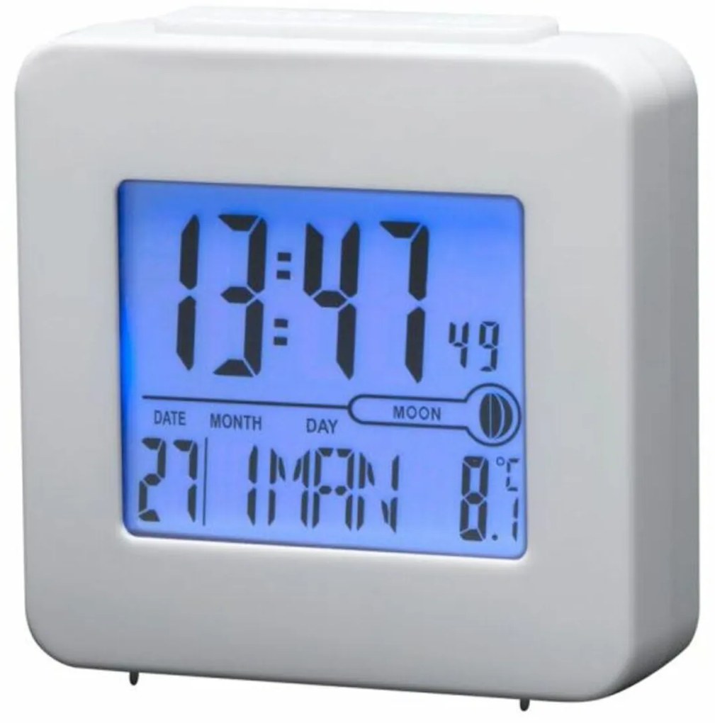 Orologio Sveglia Denver Electronics REC-34WHITE Bianco