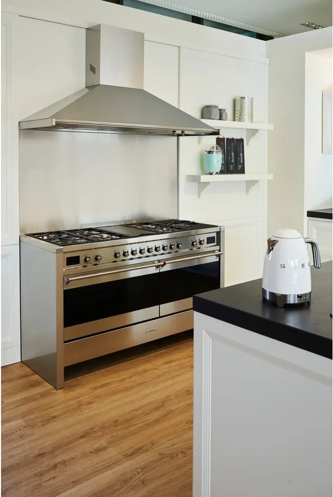 Bollitore in acciaio inox bianco da 1,7 l Retro Style - SMEG