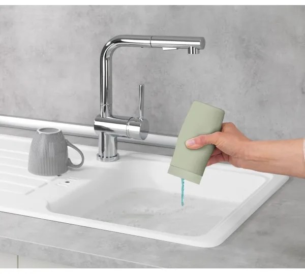 WENKO 54674100 - Dispenser EASY SQUEEZ-E 6x14 cm verde