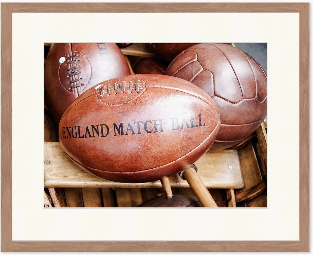 Foto incorniciata England Match Ball, varie misure