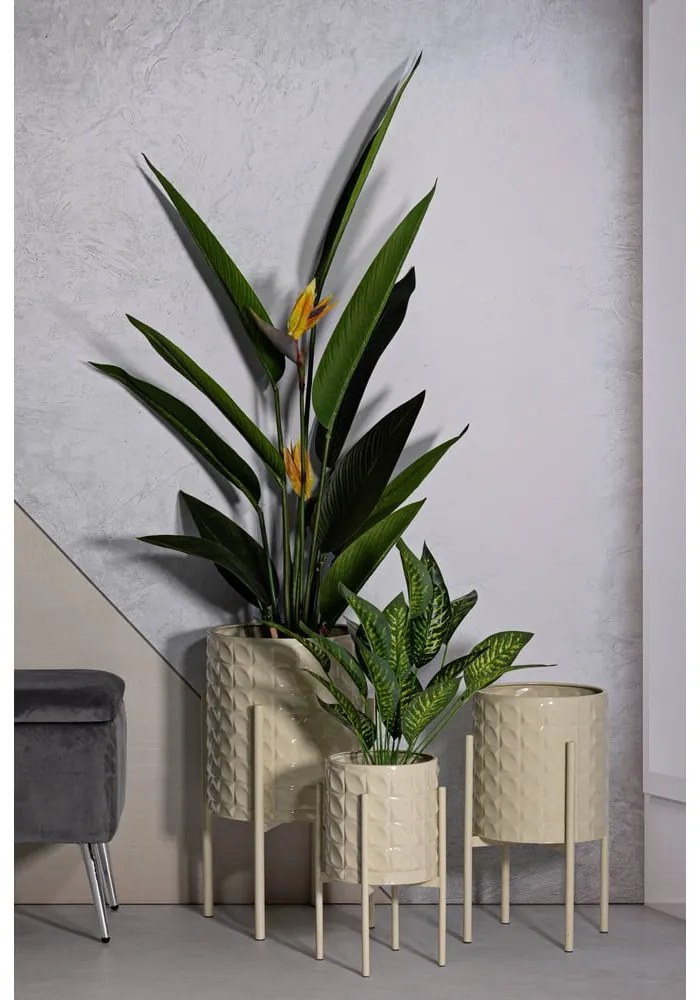 Set di coprivaso in metallo 3 pzø 36 cm Betsy - Mauro Ferretti