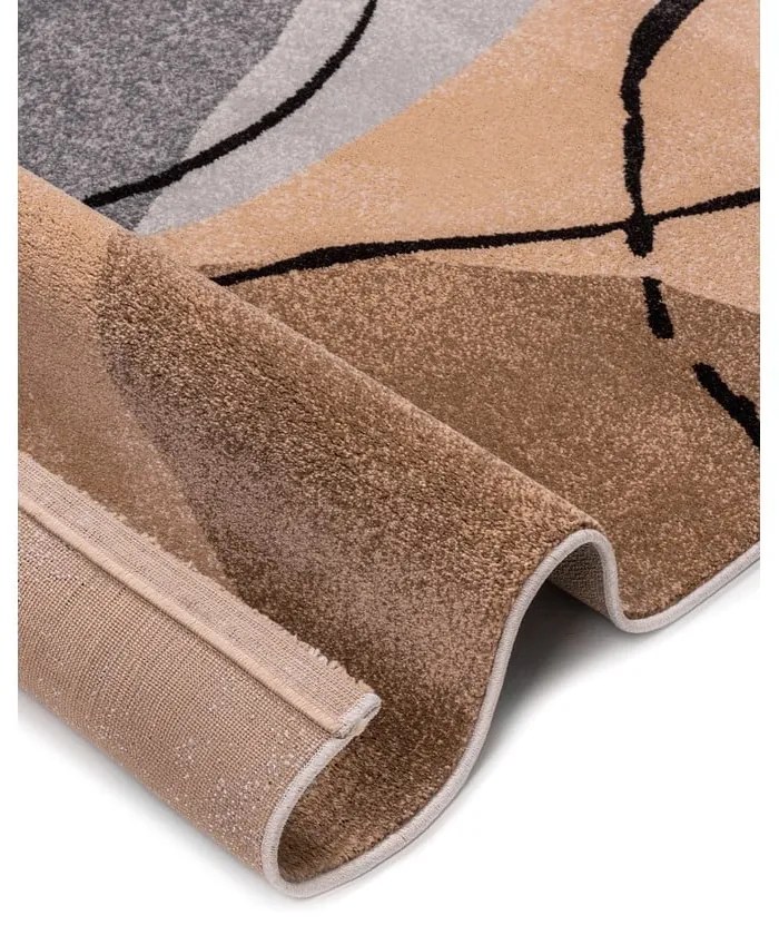 Tappeto beige 160x230 cm Abstracta – Universal