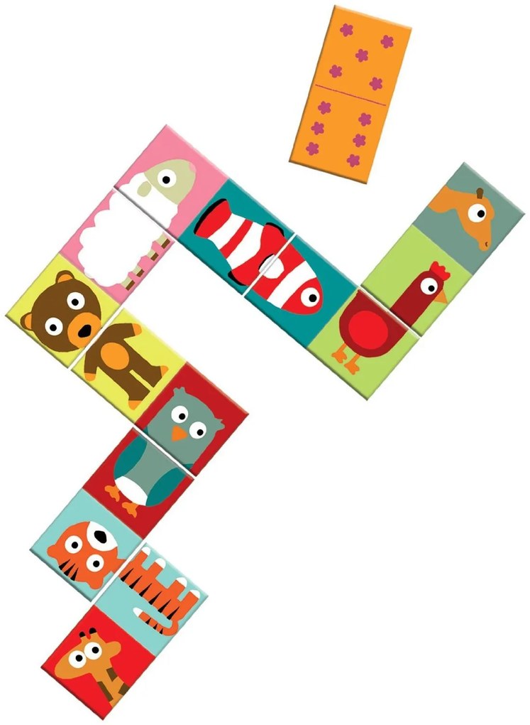 Domino Animo-puzzle