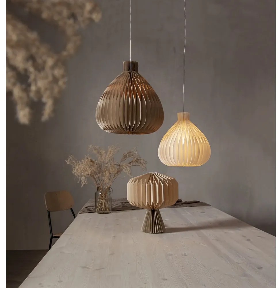 Paralume marrone chiaro ø 38 cm Honeycomb - Star Trading