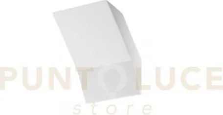 Applique a parete montblanc bianca 1 luce attacco g9 14x11x20cm in ...