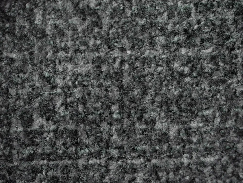 Letto matrimoniale imbottito grigio scuro con rete inclusa 180x200 cm Makana – Makamii