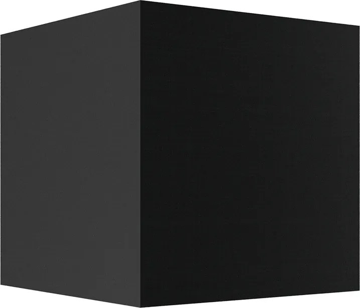 Applique LED Cubo 24W Bidirezionale IP65 CCT con LED OSRAM - Nera