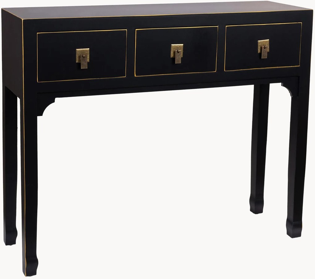 Consolle in legno con cassetti Afrodite