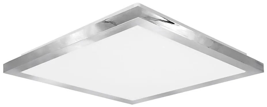 Top Light -Plafoniera LED da bagno SILVER LED/10W/230V IP44 28x28 cm cromo