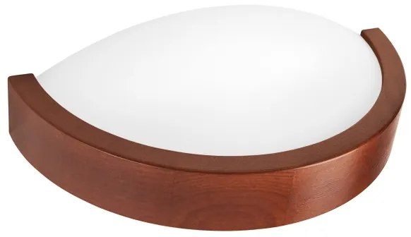 Applique NATURAL SLIM 1xE27/60W/230V pino/marrone