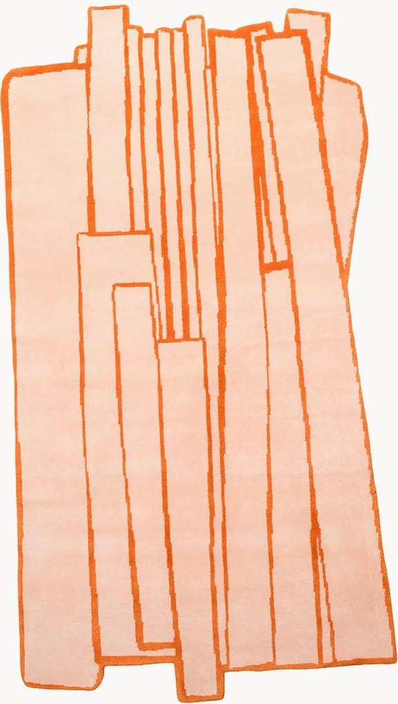 Tappeto in lana annodato a mano Contour