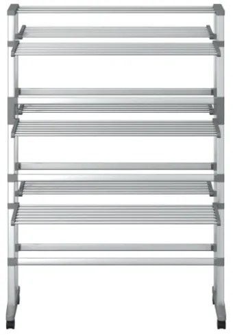 Stendibiancheria con Ruote 89x64x129 cm in Alluminio