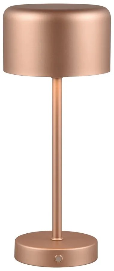 Lampada da tavolo dimmerabile a LED in rame (altezza 30 cm) Jeff - Reality