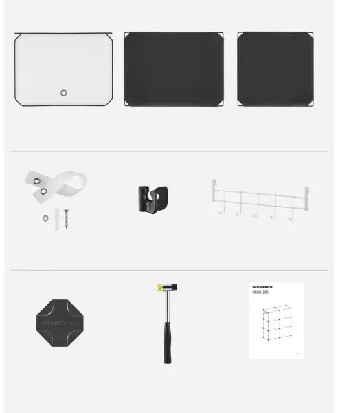 Scaffale modulare con scomparti BOXIFY, nero