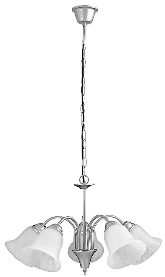 Rabalux 7365 - Lampadario a sospensione con catena FRANCESCA 5xE14/40W/230V