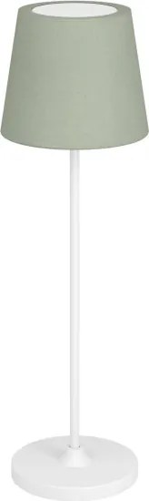 Eglo 75936 - Lampada da tavolo ricaricabile LED dimmerabile LEONERO LED/3,8W/5V 2000 mAh bianco/verde