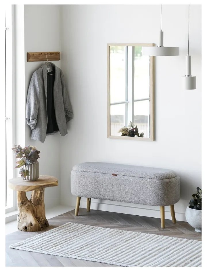 Tavolino rotondo in teak massiccio ø 40 cm Palena – House Nordic