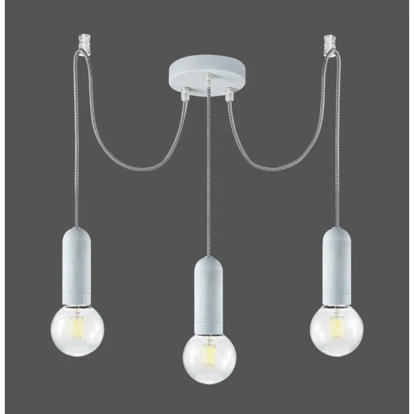 Leuchten Direkt 14776-22 - Lampadario a sospensione con filo TURN ME 3xE27/60W/230V ragno